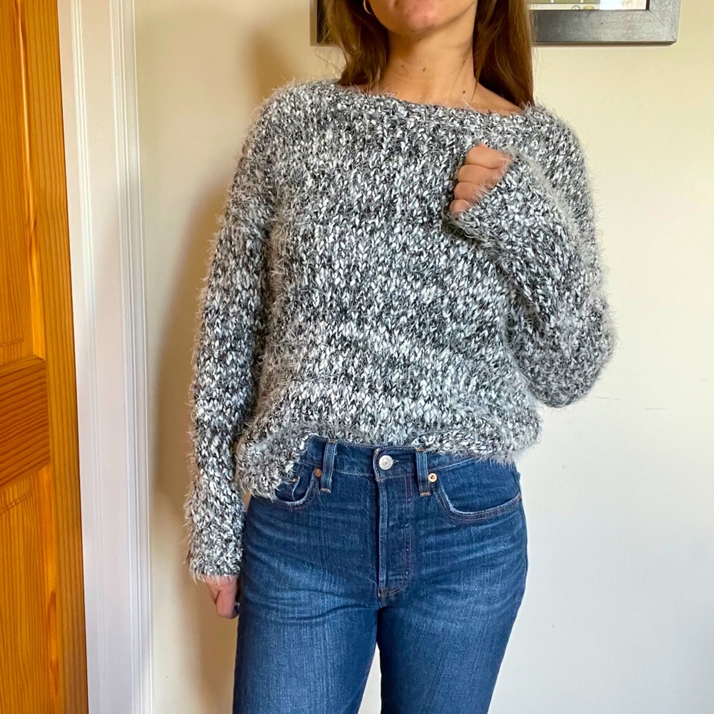 Joseph A. Fuzzy Sweater